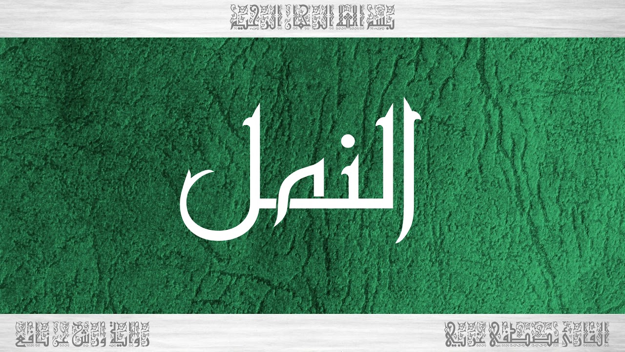 027 HD القرآن سورة النمل ورش القارئ مصطفى غربي