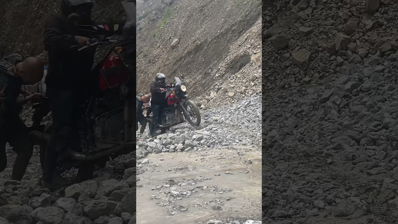 Stuck and Almost drenched in Mud at Pin valley 