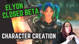 Elyon Closed Beta  -  Character Creation Deep Dive