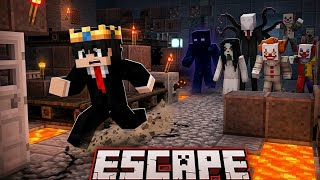 HOW I ESCAPE HOOROR FACTORY IN MINECRAFT 😱