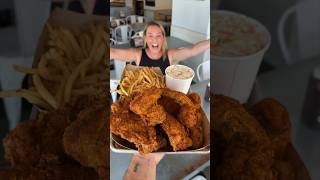 “THE BIRD” Family Platter from Blue Ribbon Fried Chicken in NYC! 🍗🤩🤤 #DEVOURPOWER