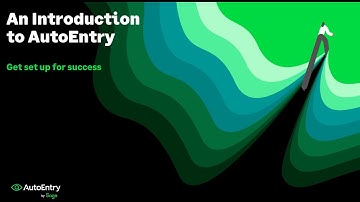 Getting started with AutoEntry: Live demo (UK)
