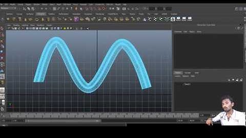cv curve tool ep curve tool in maya | how to use cv curve tool ev curve tool | Hindi