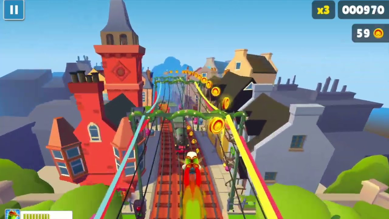 Hogan's HyperMix plays Subway Surfers(Didn't play for years)