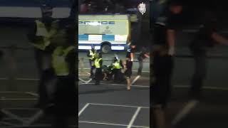 Man Arrested After Smashing Police Vehicle in Durham
