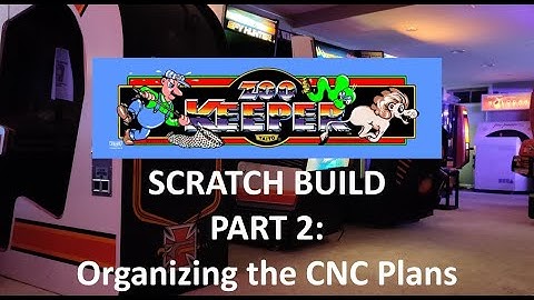 Arcade Cabinet Scratch Build   Zoo Keeper Part 2
