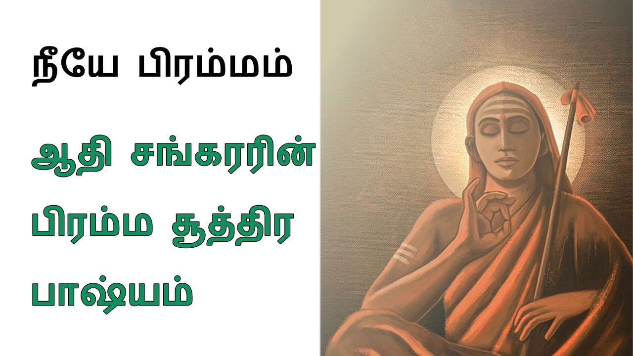 பிரம்ம சூத்திரம் என்ன சொல்கிறது?# ஆதிசங்கரரின் அத்வைத அதிசயம் #adhisankarar #Brahma Sutras#advaita 