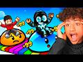 Noob to PRO in Dumpling Squishy Race!