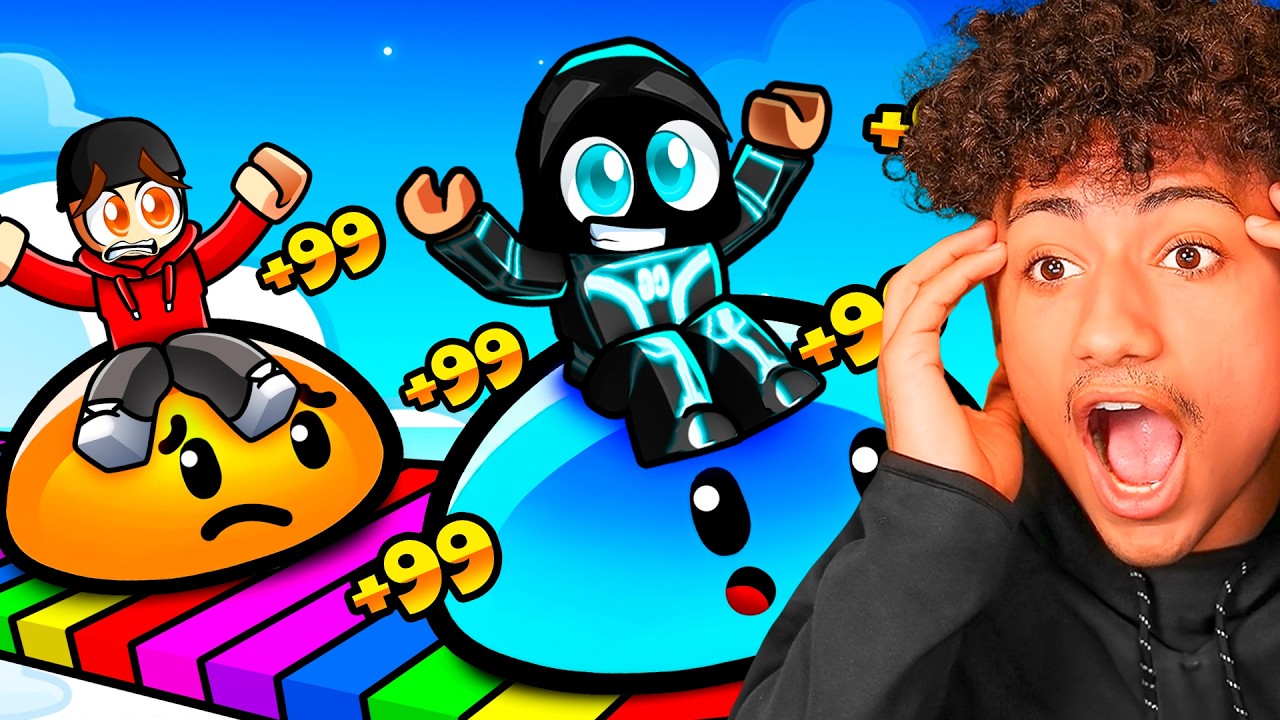 Noob to PRO in Dumpling Squishy Race!