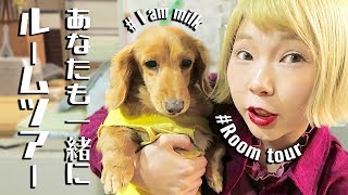 これが今流行りのインスタ萎え!!ルームツアー全部見せます。