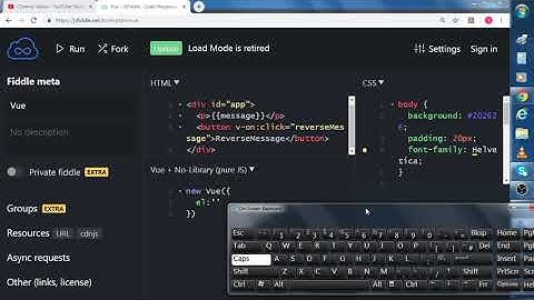 Vue Series - Handling User Input and Input Reversal