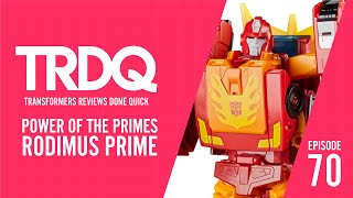 TRDQ: Power of the Primes - Rodimus Prime review