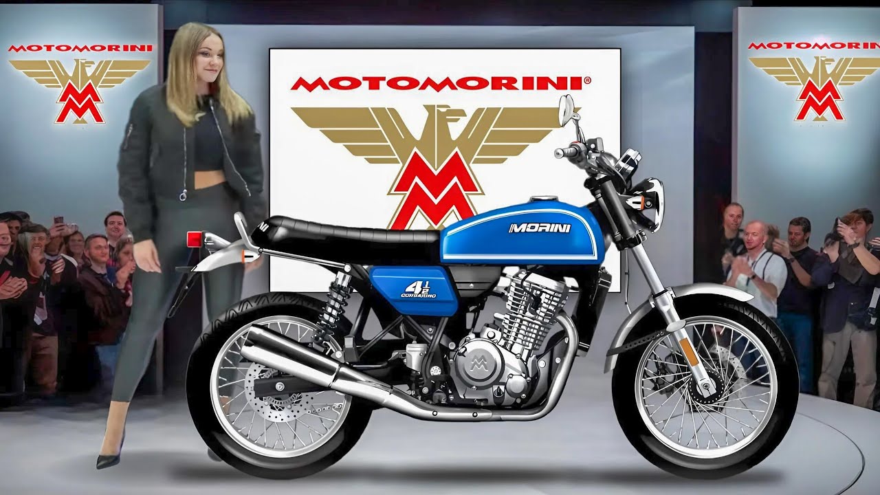 2025 NEW MOTO MORINI CORSARINO 4½ INTRODUCED!! - YouTube