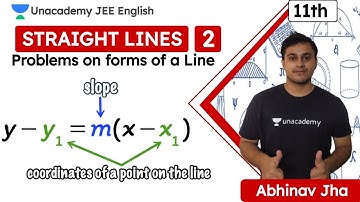 JEE: Straight Lines L2 | Problems | Class 11 | JEE English | IIT JEE Math | Abhinav Jha