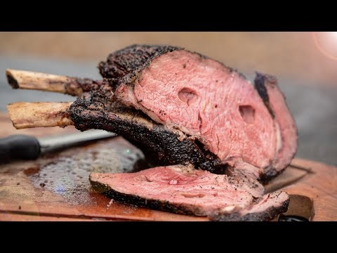 Pit Boss Smoked Coffee Prime Rib | EASY Pellet Grill Recipe!