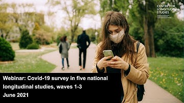 COVID-19 Survey in Five National Longitudinal Studies, waves 1-3 – webinar