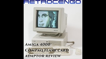 Commodore Amiga 4000 CF Card adaptor review