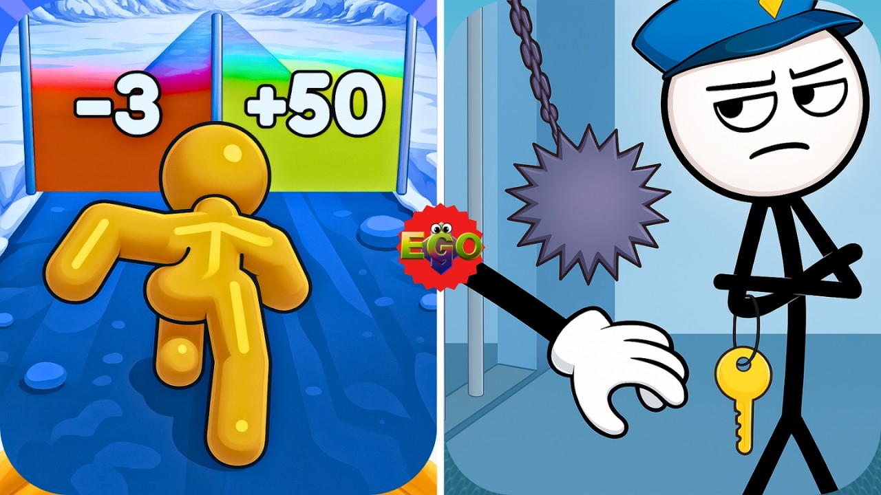 Tall Man Run Vs. Thief Puzzle - Max Gameplay Walkthrough | Epic Gamer’s Odyssey #1203