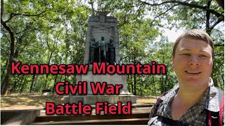 I Went To Kennesaw Mountain Civil War Battle Field.