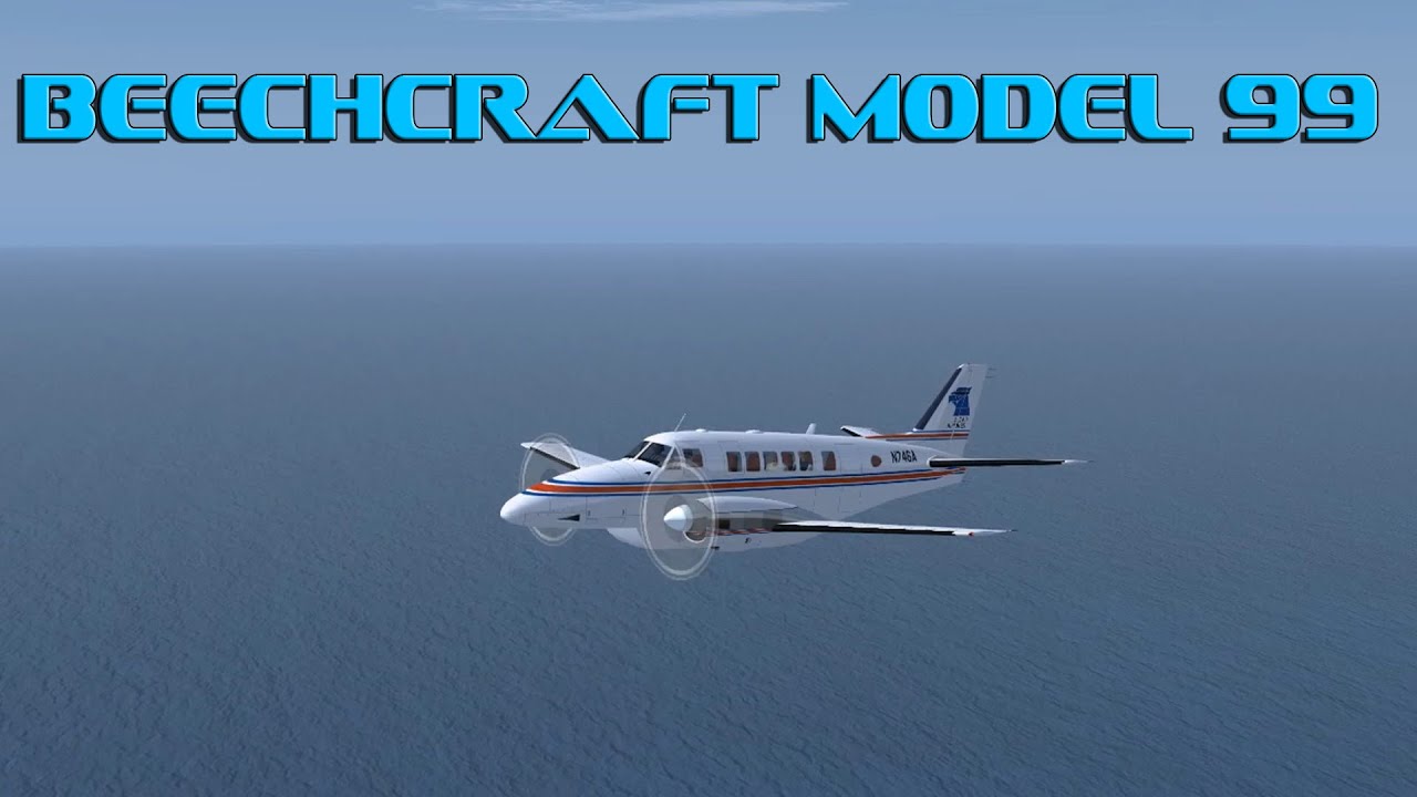 Landing the Beechcraft Model 99 at Port Hardy British Columbia Canada ...