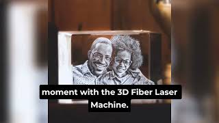 Laser Engraving Machine in Action: Etching a Photo Inside Crystal 🔮