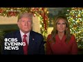 Trump and first lady share Christmas video message