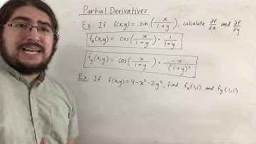 Partial Derivatives