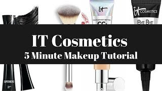 It Cosmetics 5 Minute Makeup Tutorial