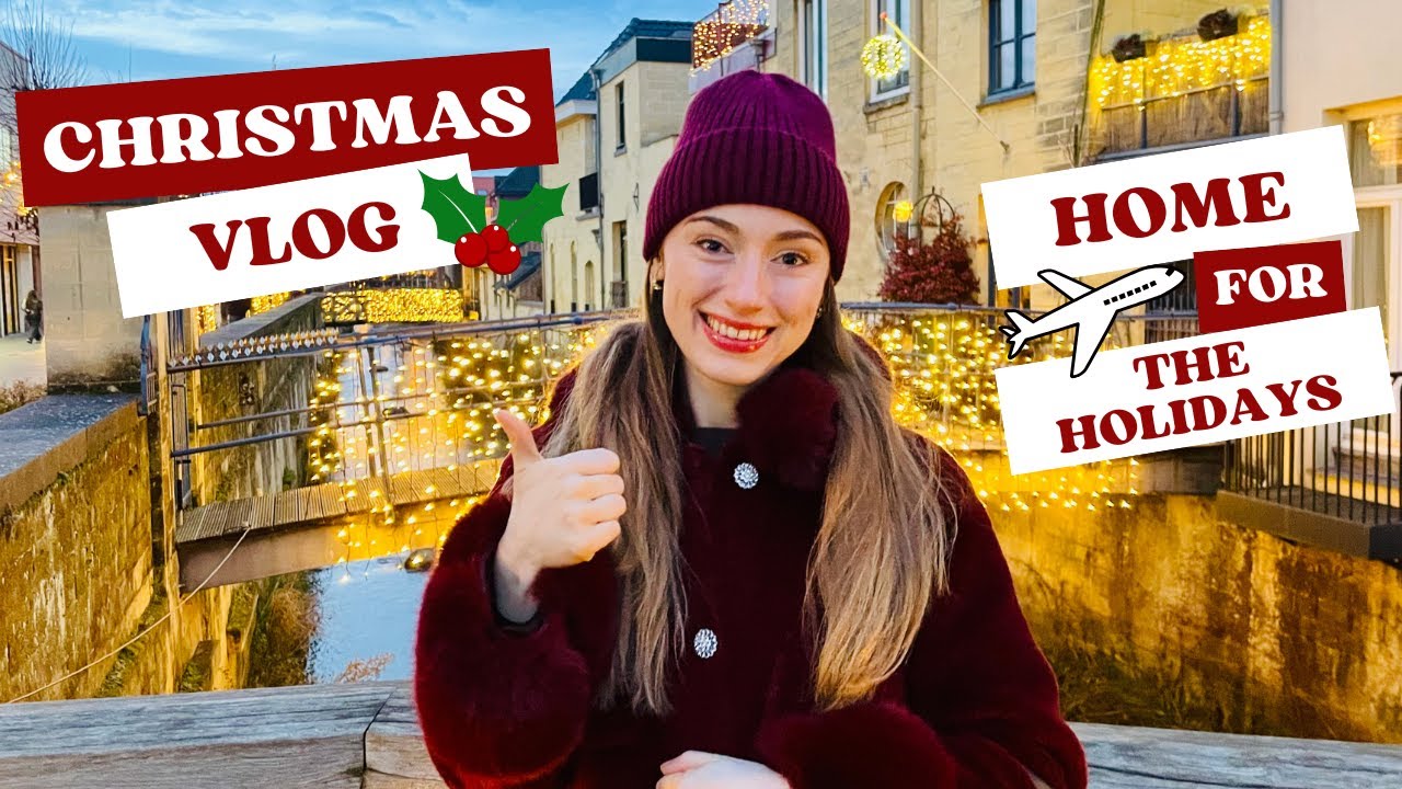 Возвращение домой на Рождество 🎄 | Уютный видеоблог из Японии 🇯🇵 в Бельгию 🇧🇪