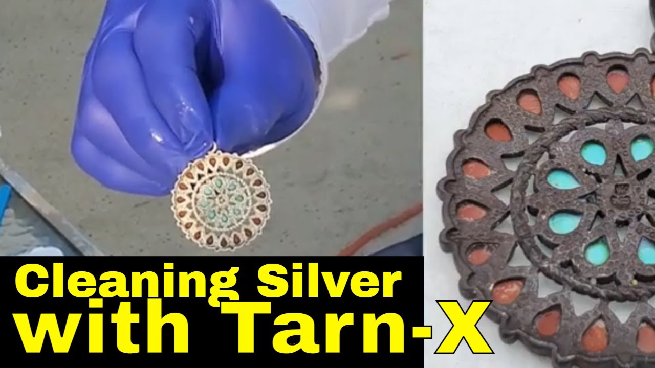 Cleaning Silver using Tarn-X 