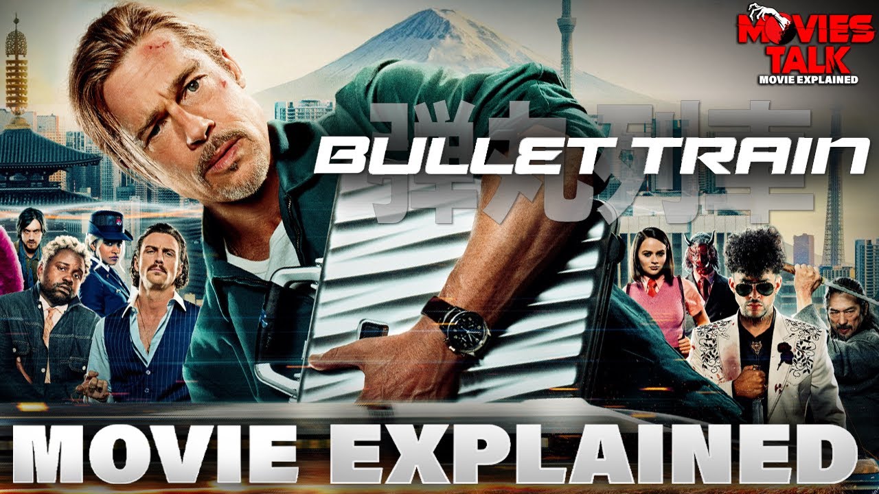 Bullet Train Movie Explained in Hindi | 2022 Best Action/Comedy