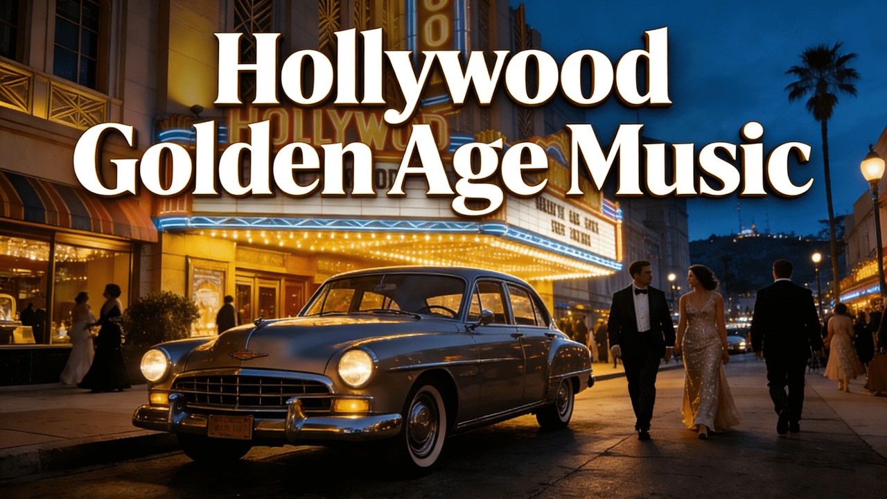 Lost in Golden Era Hollywood | Slow Jazz & Timeless Love