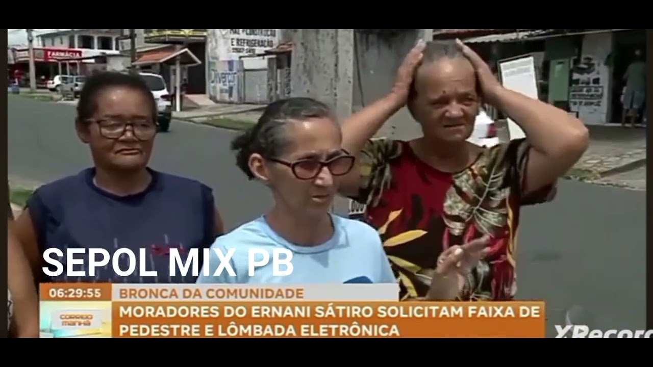 Moradores do Ernani sátiro pedem faixa de pedestre 🚸 - YouTube