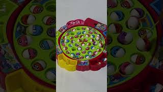 Funny Fishing Game Toy 🎣| Rotating Fish Catch Game for Kids