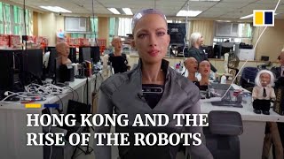 Hong Kong company aims to mass produce human-like robots for health care uses