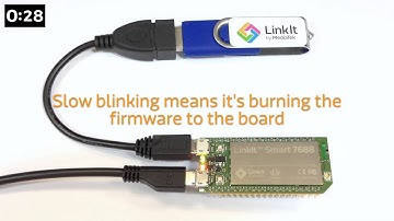 MediaTek LinkIt™ Smart 7688 tutorial. Firmware upgrade with USB