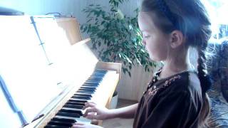 "Intermezzo" von Felix Mendelssohn-Bartholdy gespielt von Astrid auf ihrem Klavier