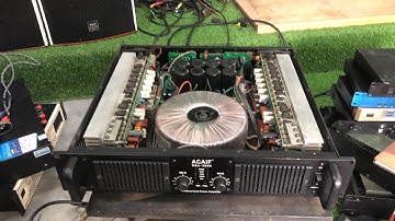 Cục đẩy khủng chạy mạch Class TD 1800w một kênh 4 ôm . 1000x2 8 ôm full sub đều OK hết -0972626919-