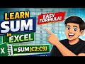 Excel SUM Formula Explained (Beginner Friendly 🚀)