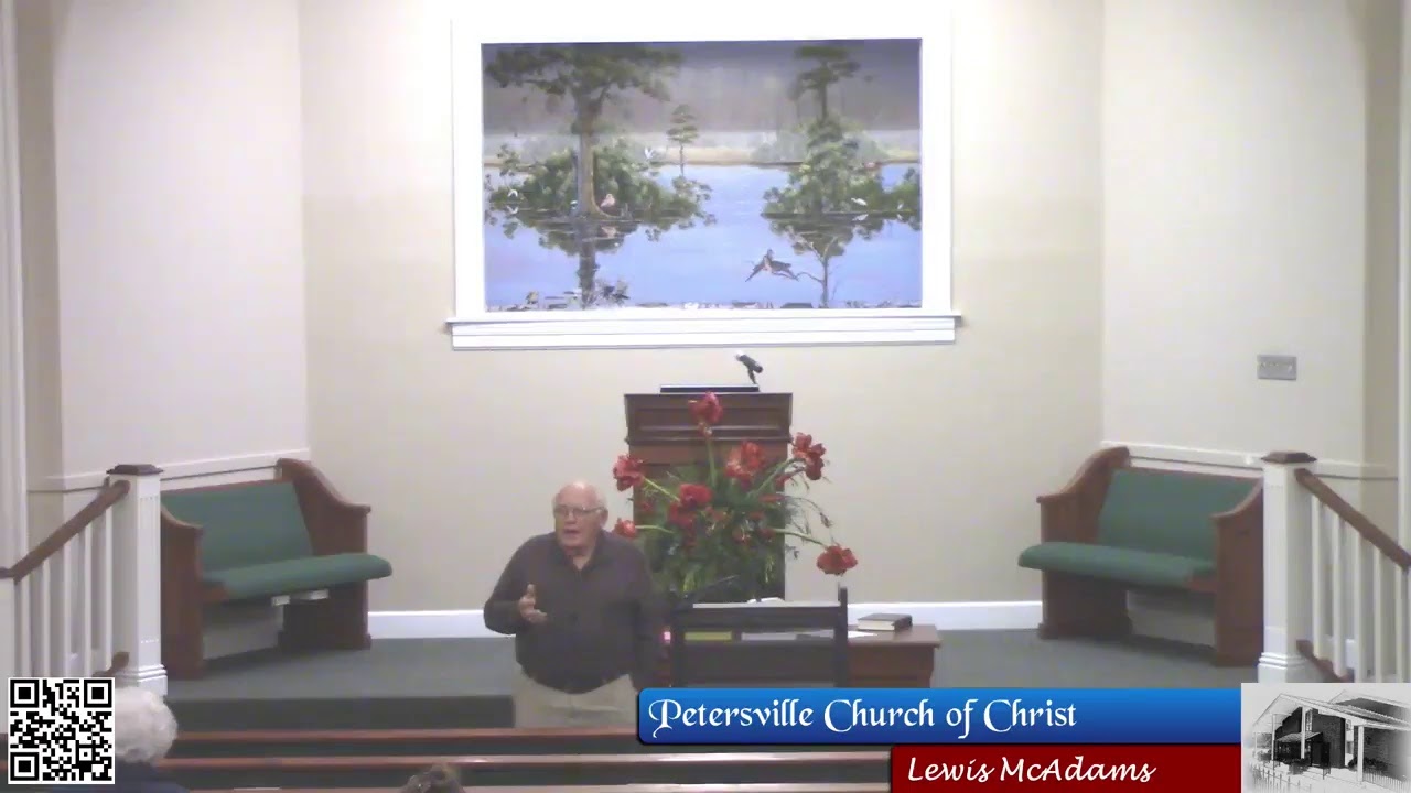 Petersville Church of Christ Live Stream YouTube