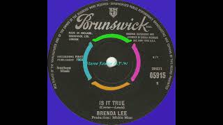 Brenda Lee- Is It True.  Stereo