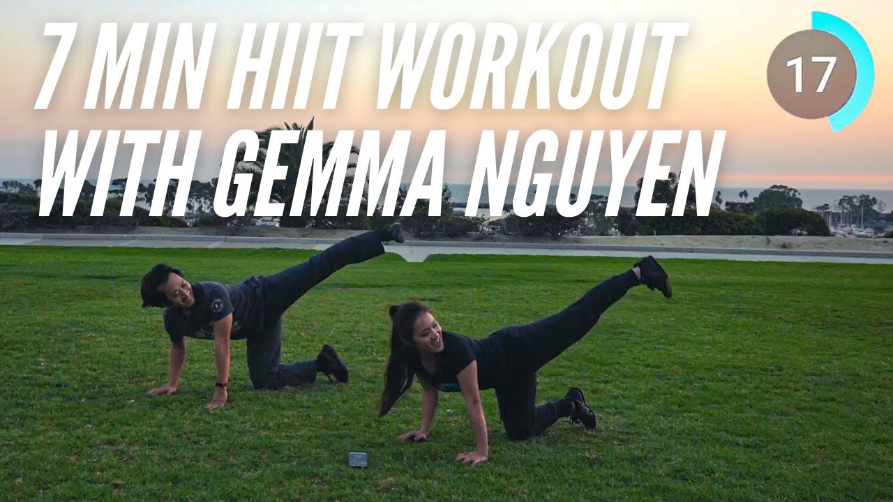 7 Min Intense Martial Arts HIIT workout with GEMMA NGUYEN YouTube