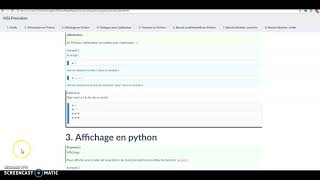 python l'essentiel partie2 : Affectation