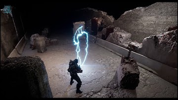 Realtime Tesla Gun VFX - Unreal4