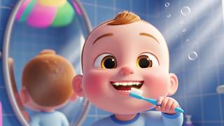 Brush Time Sparkle Fun 🪥✨ | Fun Brushing Song for Kids | Toddler Hygiene Rhyme