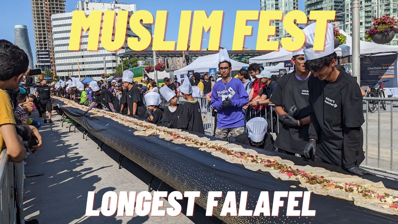 𝐌𝐮𝐬𝐥𝐢𝐦 𝐅𝐞𝐬𝐭𝐢𝐯𝐚𝐥 𝐢𝐧  𝟐𝟎𝟐𝟑 -WOW THE 𝐖𝐎𝐑𝐋𝐃’𝐒 𝐋𝐎𝐍𝐆𝐄𝐒𝐓 𝐅𝐀𝐋𝐀𝐅𝐄𝐋 𝐖𝐑𝐀𝐏