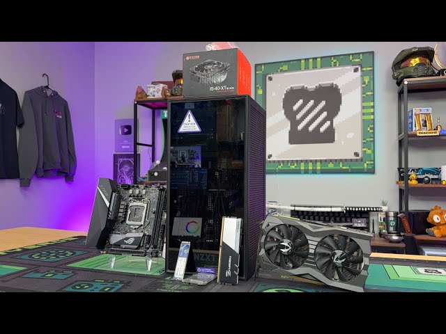 RTX 2070 Super + i5 9500 Mini ITX Gaming PC - YouTube