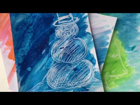 winter-crayon-resist-kids-art-activity