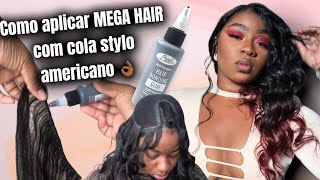 How to apply Gringa-style hair extensions #hairextensions #weave #organichair