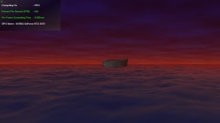 Terrain & Ocean Rendering Using CUDA